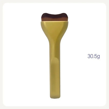 New 2Pcs Professional Foundation Makeup Brushes Soft Dense Hair for Blending Liquid, Cream Flawless Powder Makeup Beauty Tools